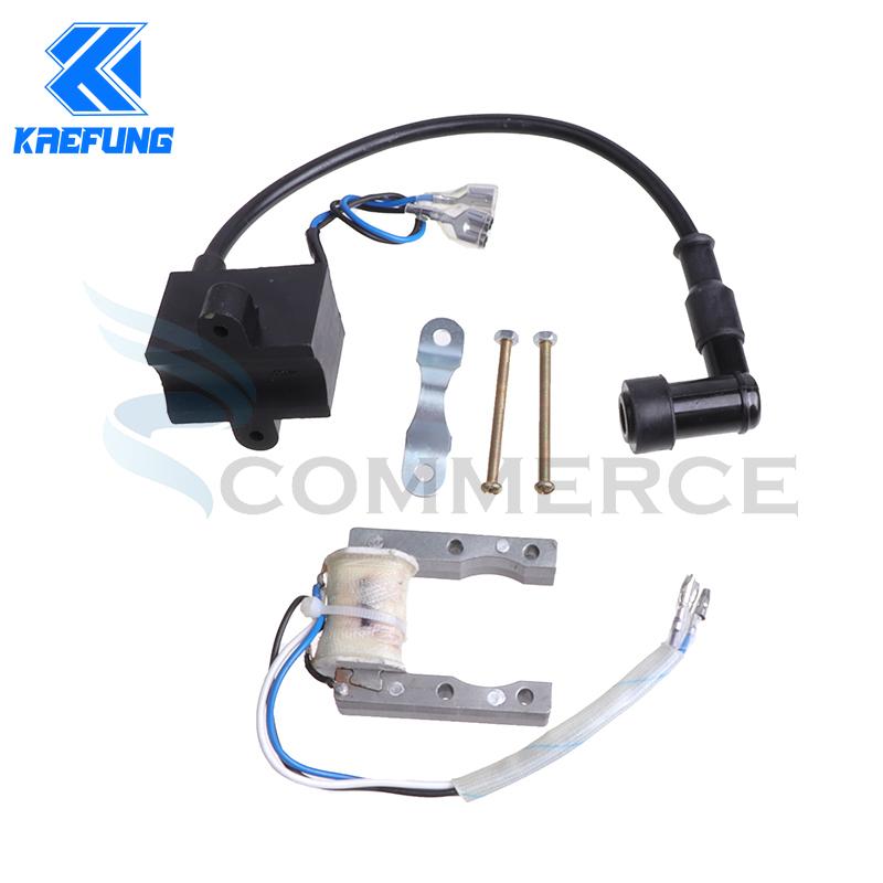 Magneto Stator Ignition Coil CDI For 49cc 60cc 66cc 80cc Engine 2-Stroke Motorized Bicycle Bike Accessories
