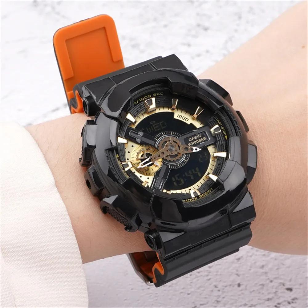 Armband für Casio G-Shock GA-100/110/120/150/300/400/700 GD-100/110/120 G-8900 GLS-100 Silikonharz Uhrenarmband Zubehör 16mm