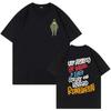 Bad Bunny Printed Cotton T Shirt Men's Clothing Casual Fashion Short Sleeved Top Women Harajuku High Quality Street Wear Short Sleeved Shirt