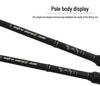 Three-Section Carbon Carp Casting Rod 3.3m-3.9m for Long-Distance Fishing