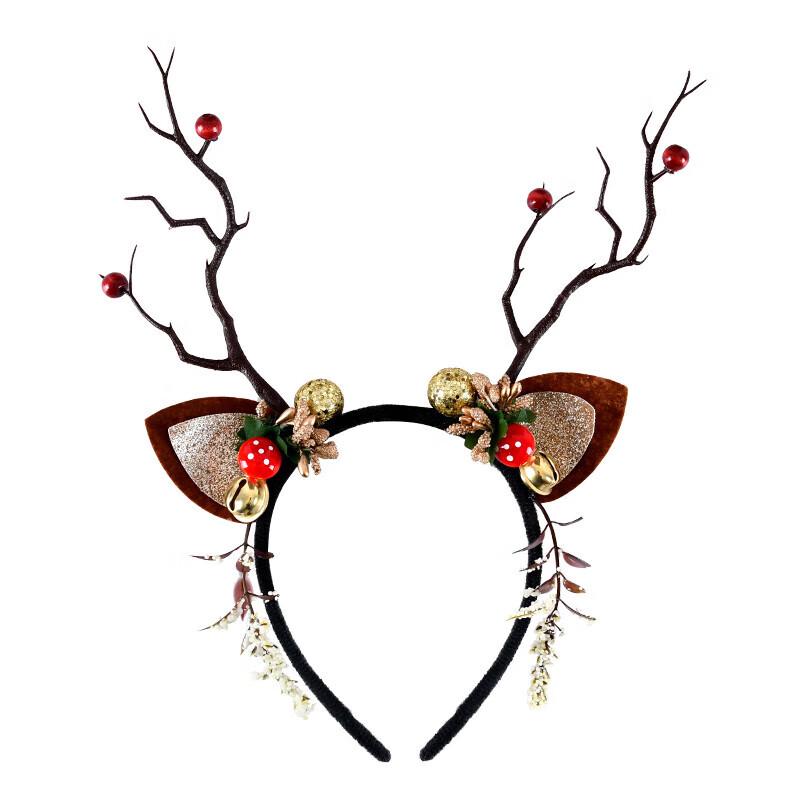 Christmas Forest Reindeer Headband