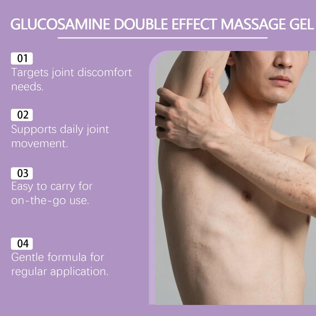 Joint Massage Care Gel Gentle And Moisturizing Daily Care For Massaging Joint Areas. Portable.