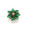 30MM2Pcs/Lot New Hot Selling Clothing Button Horse Eye Glass Diamond Button Cuff Coat Suit Shirt Fashion Versatile Button