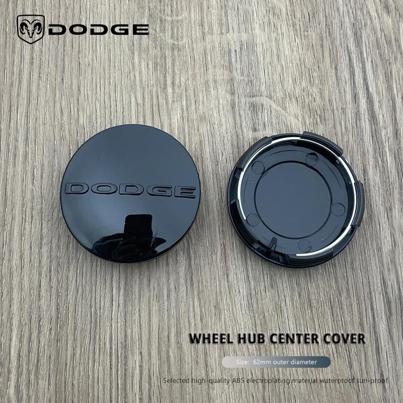 Car Wheel Hub Center Cover 4pcs ABS Electroplating Accessories For Dodge Challenger Charger Journey Ram Durango SRT Dart Journey U111