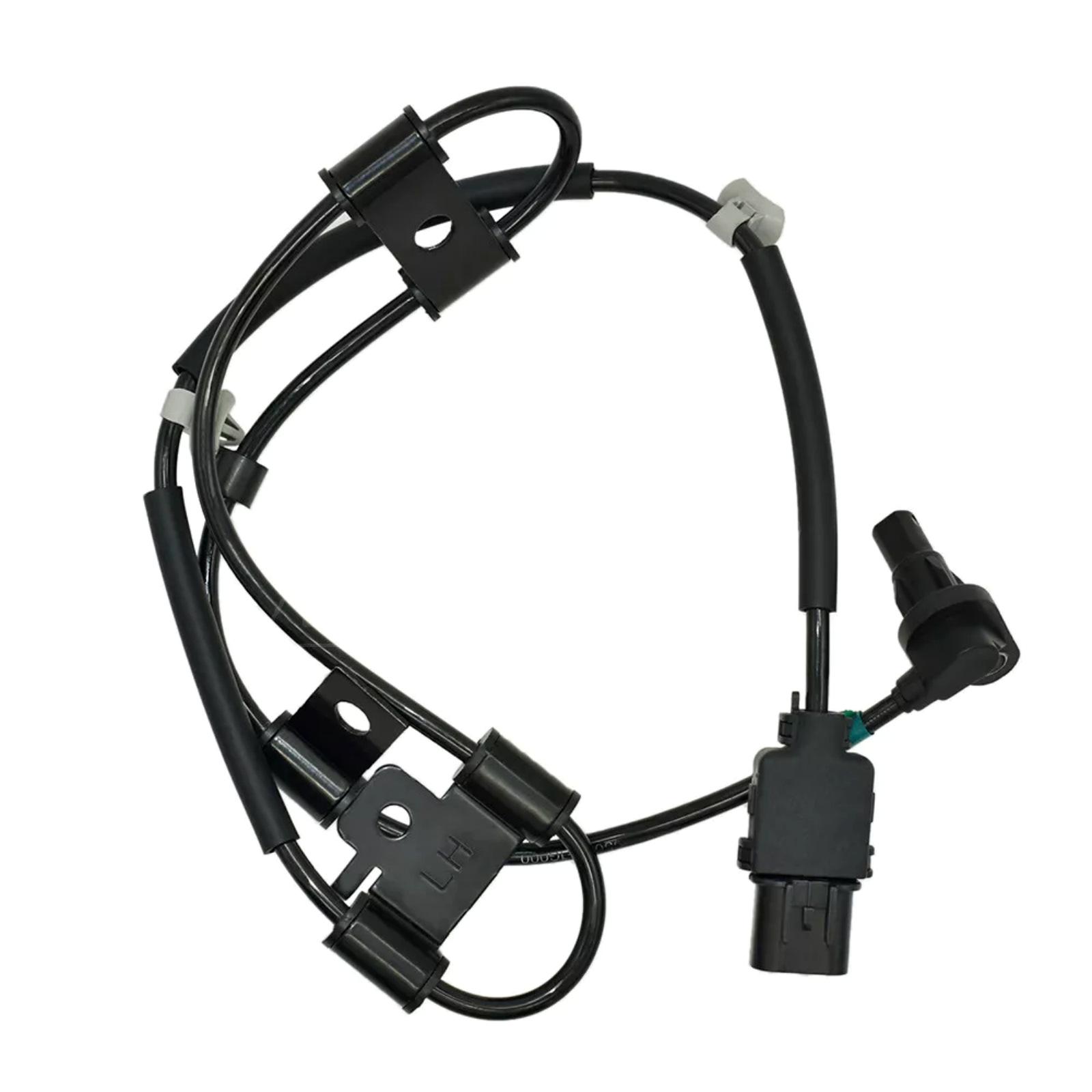 The 956701G000 ABS Wheel Speed Sensor is compatible with Hyundai vehicles. чёрный