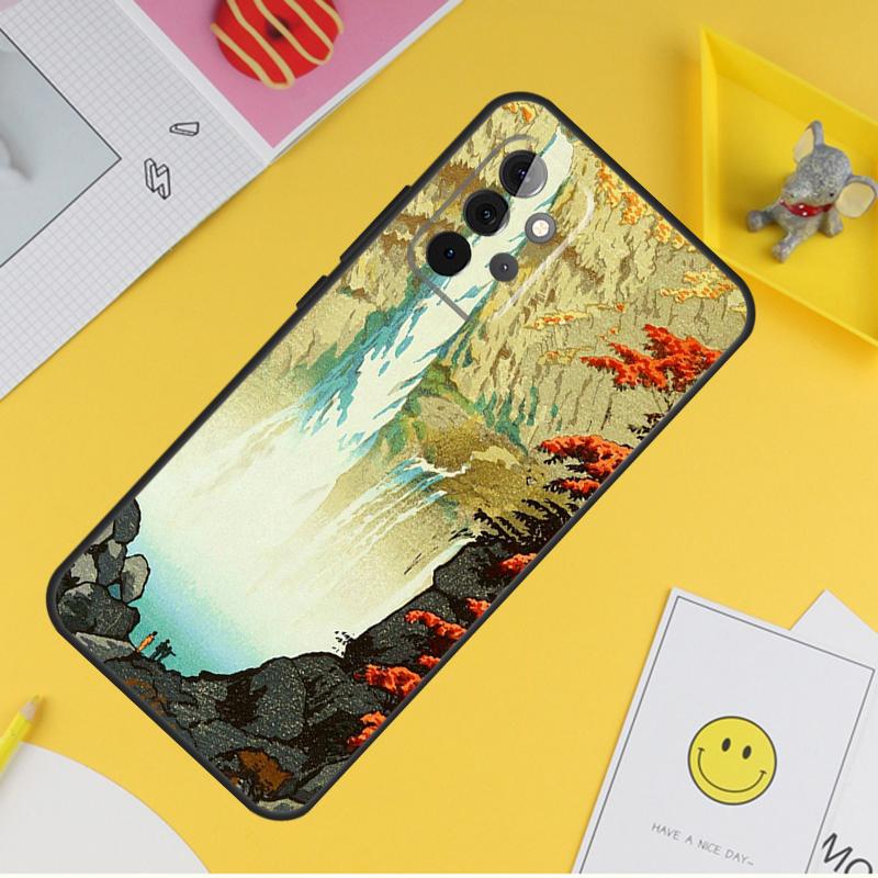 Ukiyo-e Japanese Style Art Case For Samsung Galaxy A16 A26 A36 A56 A06 A55 A35 A15 A53 A32 A52 A33 A13 A14 A34 A54 A17