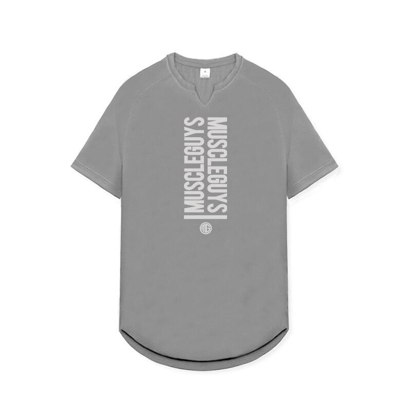 Tricou cu mânecă scurtă, cu decolteu în V, cu mânecă scurtă, respirabil, pentru antrenament de box, pentru bărbați, fitness, sport, imprimat