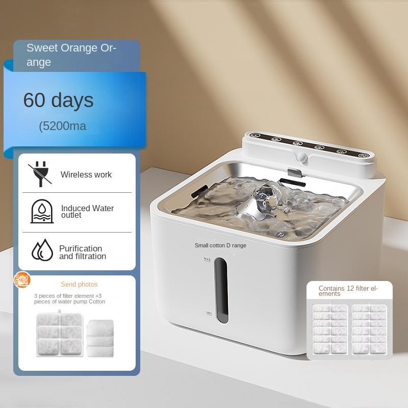 

Диспенсер для воды для кошек, беспроводной, автоматический, термостатический, нагревательный, диспенсер для воды, кормушка для собак, миска для мелких животных, принадлежности