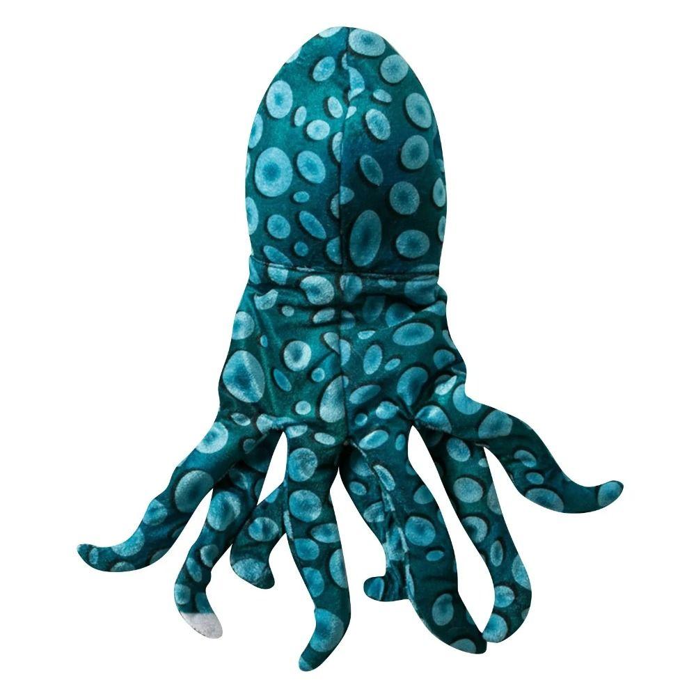 Creative Pet Transformation Outfit Octopus Shape Polyester Halloween Pet Clothes Funny Blue Puppy Halloween Dress Winter Apparel