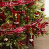 Christmas Decorations: Velvet Ribbon, Velvet Bow Pendants, Christmas Tree Ornaments, Christmas Setting Scenes
