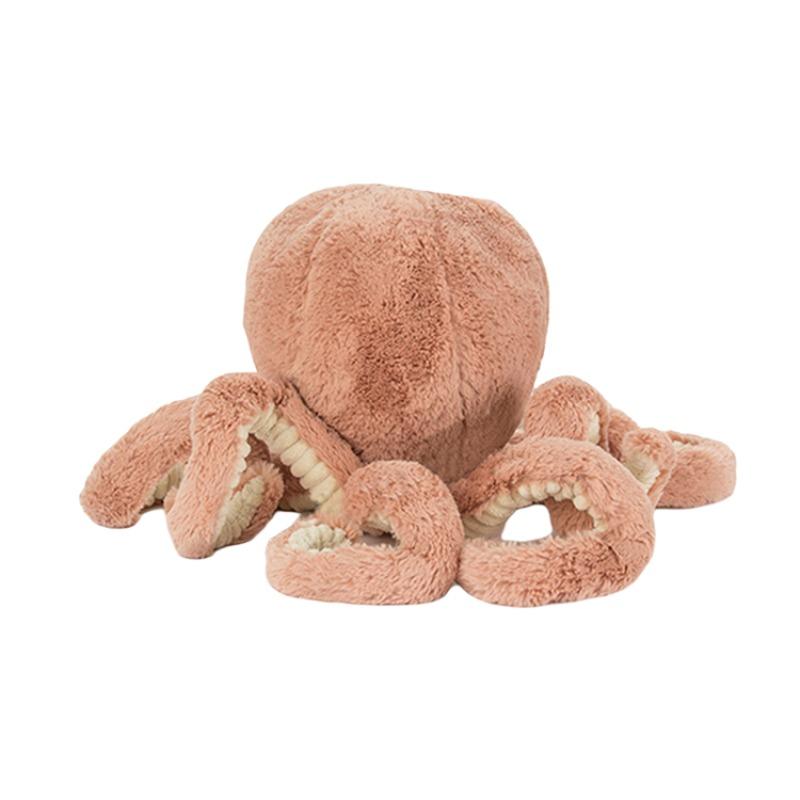 JELLYCAT ocean series octopus Odell soothing apricot doll plush doll 23cm high