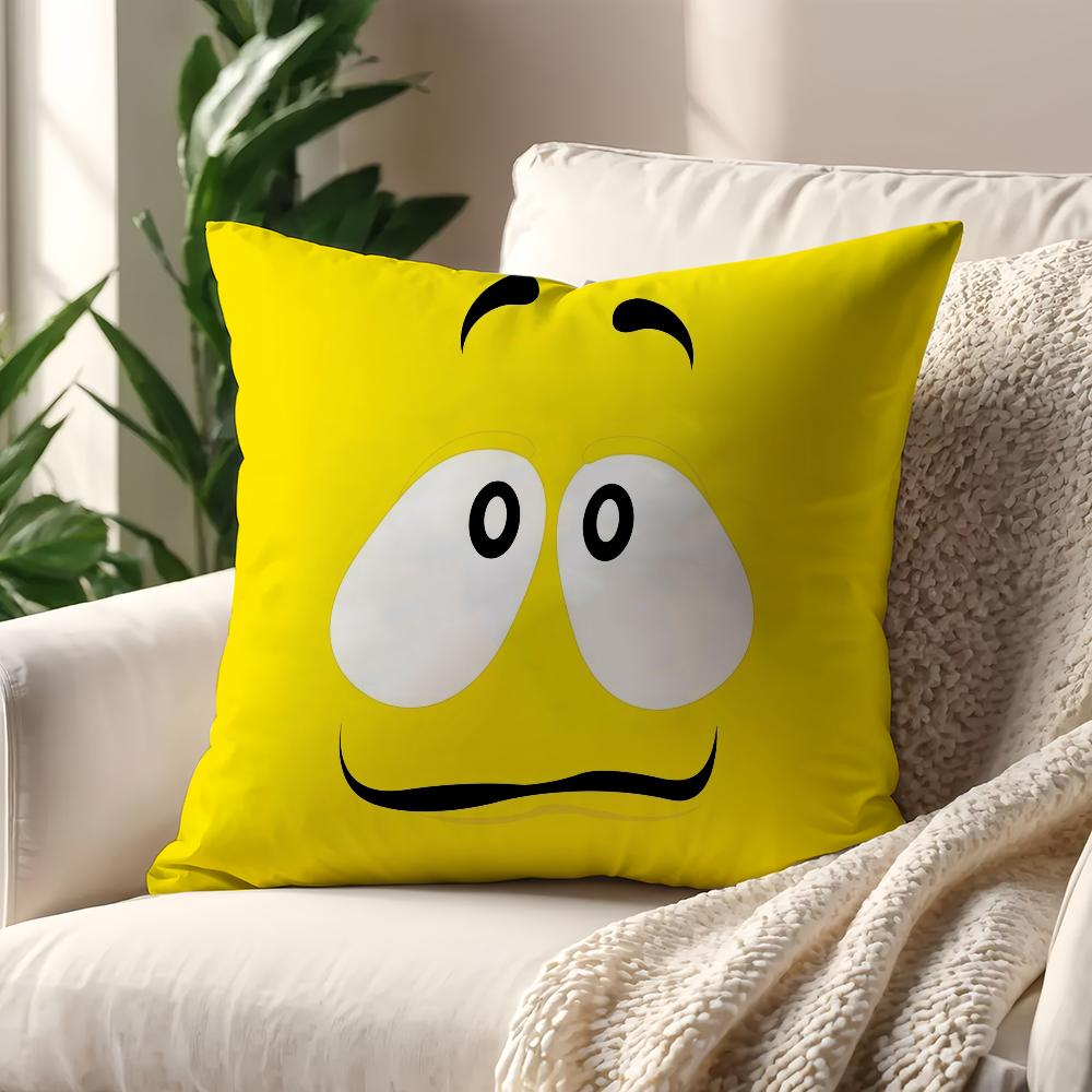 Cartoon M-MMS Cute cushion cover Decoration Room Car Home Office Coffee Pillow Sofa Printing Nordic Simplicity Hit