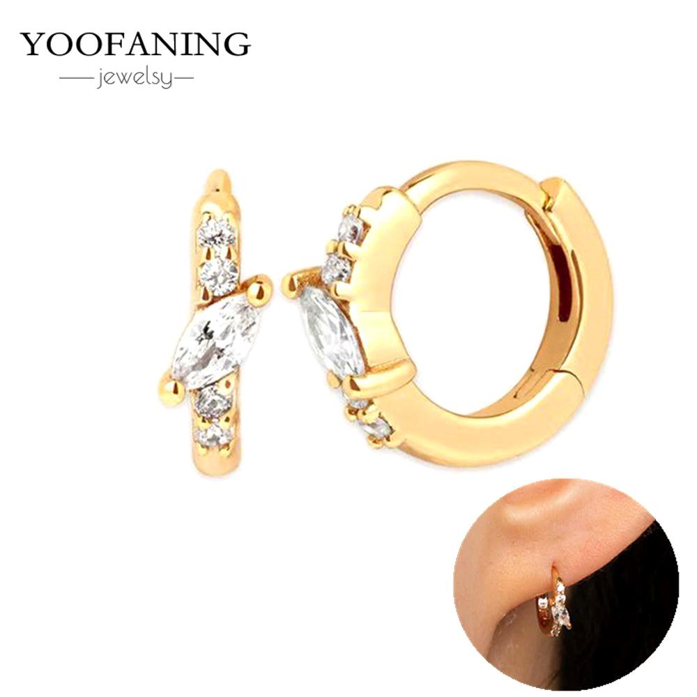 925 Silver Ear Needle Fashion Light Luxury Gold hoop earrings Classic Retro Collection earrings for women Jewelry Gift