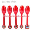 Sesame Street Birthday Party Tableware Set: Disposable Plates, Cups, and Cute Balloons for Kids' Celebrations.