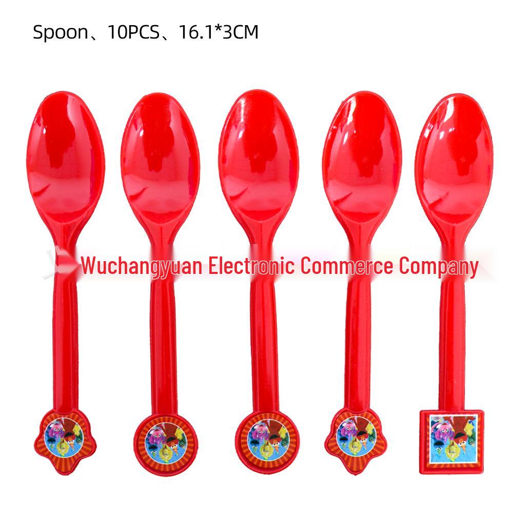 Sesame Street Birthday Party Tableware Set: Disposable Plates, Cups, and Cute Balloons for Kids' Celebrations.