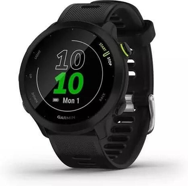 Беговые часы Garmin Forerunner 55 с GPS черные