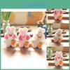 Adorable Cute Bunny Plush Toy Adornments Perfect For Bags Keychains And Gifts