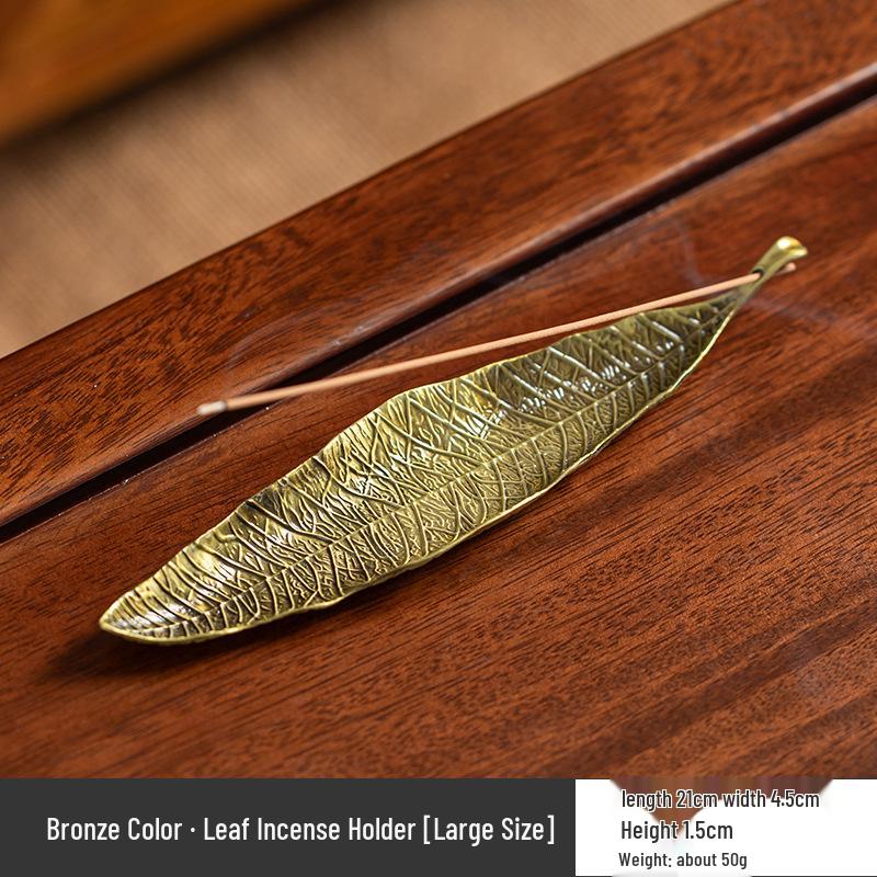 Fisherman Fishing Line Incense Holder: Indoor Tea Ceremony Ornament, Alloy Incense Burner Base.