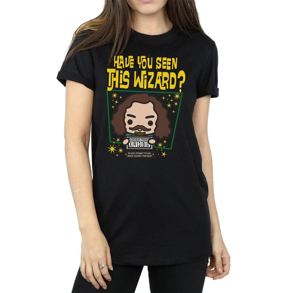 Harry Potter Womens/Ladies Sirius Black Azkaban Junior Cotton Boyfriend T-Shirt