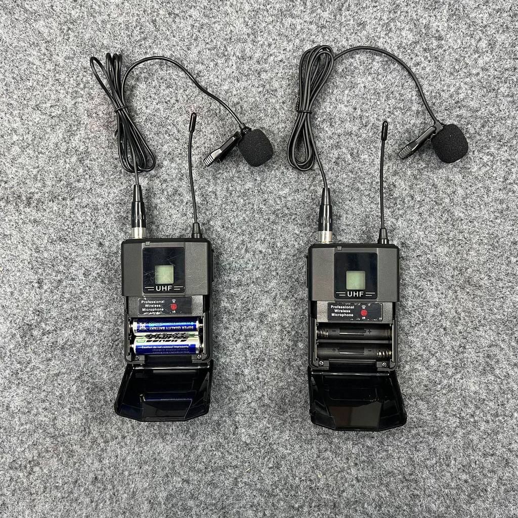 High-End Wireless U-Band Infrared Lavalier & Headset Microphone for Stage & Conference