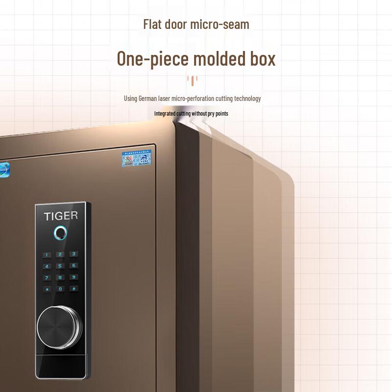 Tiger Brand 60cm Smart Home Office Safe with WiFi Fingerprint