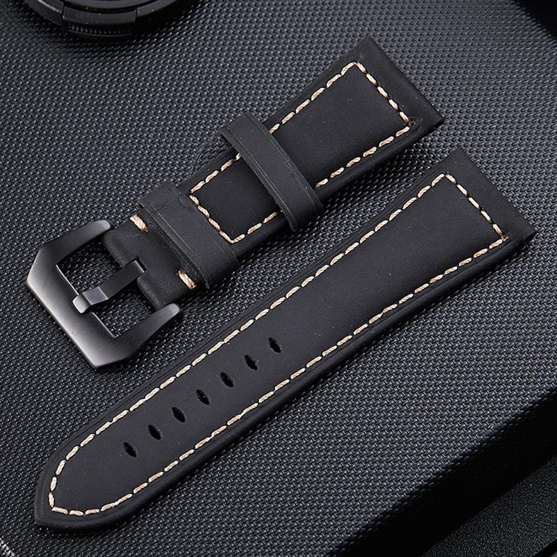20mm 22mm 24mm 26mm Vintage Genuine Leather Watchband Donna Uomo Orologio  Cinturino Orologio Cinturino Orologio acquista in modo economico —  spedizione gratuita, recensioni reali con foto — Joom