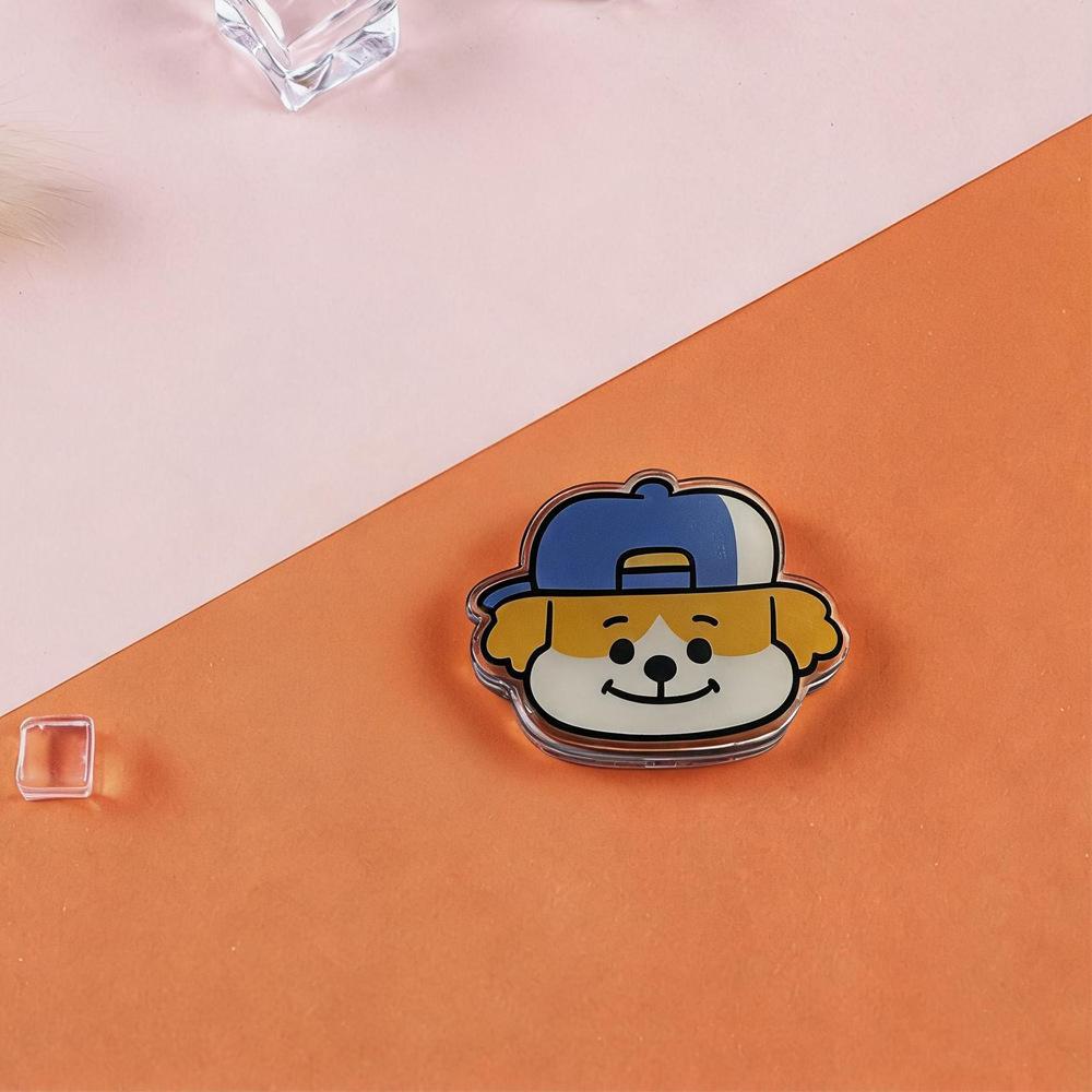 1 pièce Kpop ENHYPEN Personnage Mignon Support Poignée de Téléphone Jungwon Jay Sunghoon Sunoo Ni-ki Acrylique Extensible Support de Téléphone Prise Support pour Doigt Cadeau pour Fans