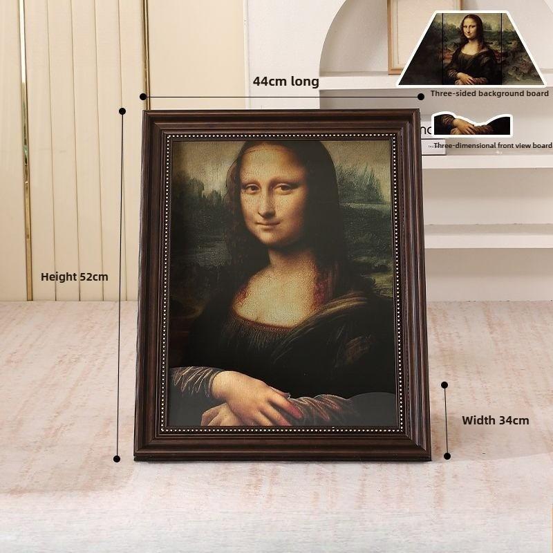 

Cat House Art Oil Painting Cat Scratch Board Photo Frame Vertical Scratch-resistant and Wear-resistant Cats Toy Cat Supplies