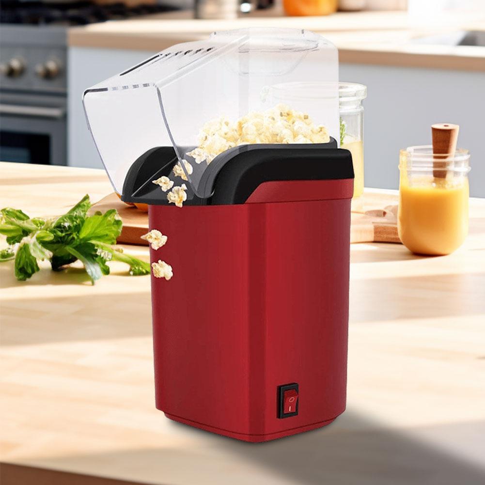 Popcorn Machine High Popping Rate Fully Automatic Popcorn Machine Electric Air Popper Mini Popcorn Machine for Home Kitchen