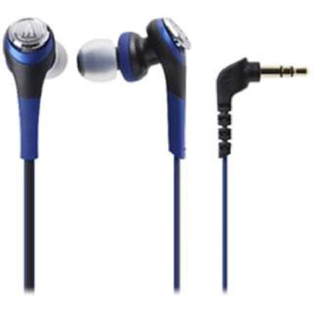 

Audio-Technica SOLID BASS In-Ear Headphones, Blue, ATH-CKS550 BL