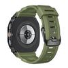 Metal Case+Strap for Samsung Galaxy Watch Ultra 47mm Strap Silicone Breathable Strap Replacement Band for Samsung Galaxy Ultra 2025/2024 Correa