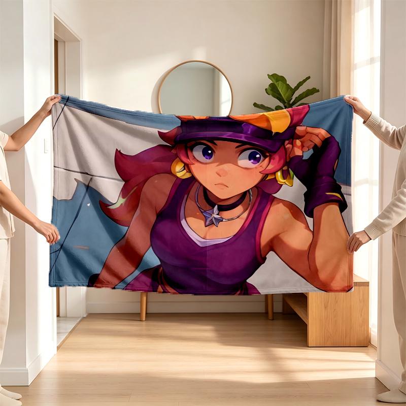 Brawl Stars (32) Flanelinis pledas – švelnus akcentas miegamajam ir svetainei bei jaukia namų dovana