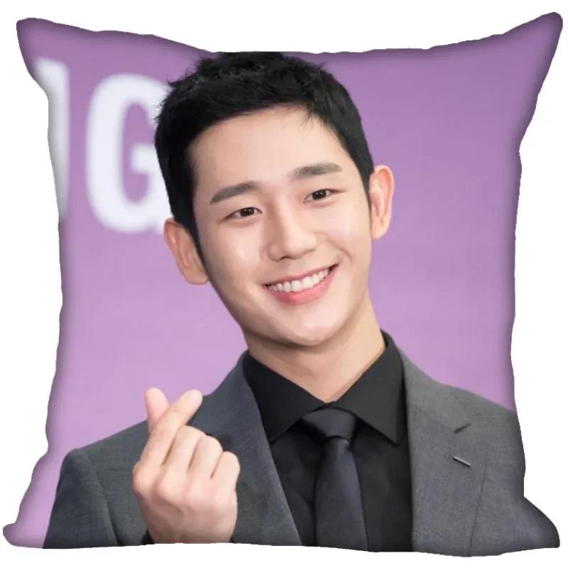 Jung Hae In Pillow Cover Bedroom Home Office Decorative Pillowcase Square Zipper Pillow Cases Satin Soft No Fade 0209