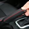 Handbrake Sleeve Genuine Leather Handbrake Grips for Mazda 6 Natural Leather Cover on The Handbrake Car Accessories Interior