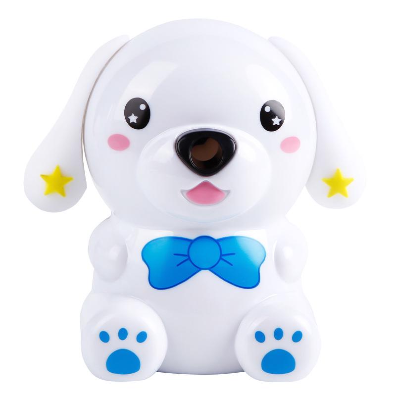 Cartoon Hand-Crank Pencil Sharpener for Kids: Primary School Student Automatic Rotating Sharpener