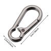 Push Trigger Plated Gate Bag Belt Buckle Carabiner Purses Handbags Snap Clasp Clip Spring Buckles