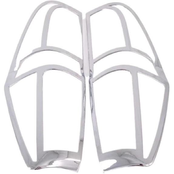 Auto Parts Installation Fit For Hyundai Fit For GRAND Starex H-1 I800 2018 2019 2020 Chrome Car Rear Tail Light Fog Light Decoration Cover Trim Car