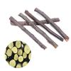 20/40/60Pcs Hamster Chew Sticks Eco-friendly Bite-Resistant Apple Tree Rabbit Chew Toys Pet Teeth Grinding Stick for Home