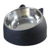 Stainless Steel Cats Food Bowls Non-slip Crash Pets Bowls Lovely Inclined Kitten Puppy Food Drinking Water Feeder Premium Design