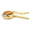 Cartier B7006600 Trinity Baby TrinityNecklace 18K Yellow Gold/K18WG Array
