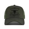 Huangshi Unisex Mesh Baseball Cap - Silk Screen Printed, Washed, Breathable Sun Hat