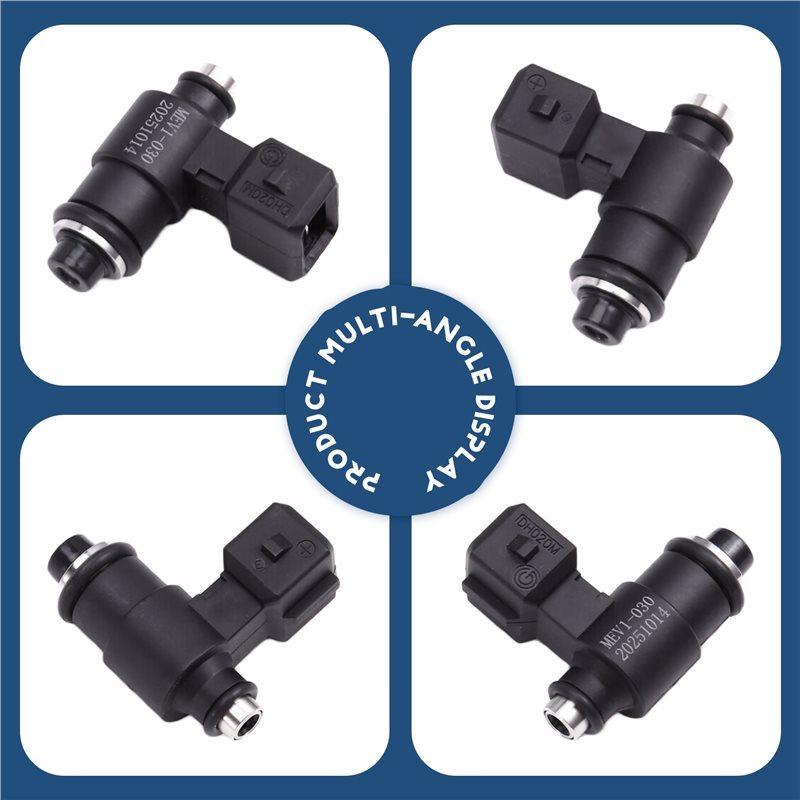 Motorcycle Fuel Injector One Hole 50CC MEV1-030 MEV1-030-A Spray Nozzle Motorbike Accessory