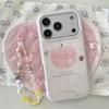 Cartoon Apple Bear iPhone 14/13 ProMax Anti-Fall Full Coverage Case