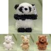 Cute Curly Unicorn Monkey Owl Penguin Pig Bear Animal Doll For Birthday Gift Girls And Kids