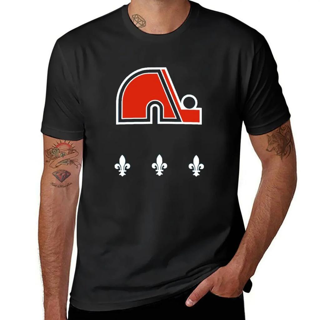 Vintage Quebec Hockey - Retro Nordiques T-Shirt summer tops quick drying vintage clothes cute clothes t shirts