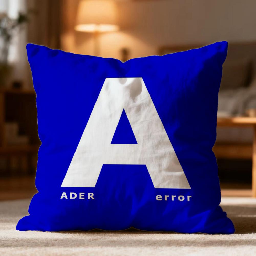 Fashion A-AADER ERROR Cushion Cover Soft Washable Pillow Case Multi-Scene for Couch Bed Travel Office Use