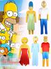 Simpsons Family Matching Cosplay Costume for Parent and Child