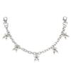 Gothic Punk Detachable Bag Chain Set With Multiple Cool Charm Designs For Handbag Decor Y2K Alt Style Daily Wear