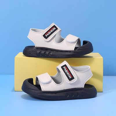 2026 Korean-Style Closed-Toe Sandals for Kids, Age 2-6, Soft Sole, Anti-Kick, Perfect for Summer Beach Activities