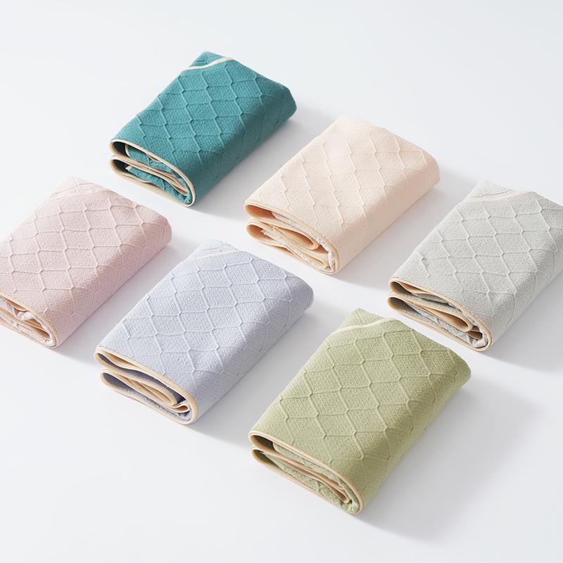 Baumwollslips für Damen in großer Größe, Damen-Slips in Unifarben, bequem, atmungsaktiv, mittelhoch geschnitten, nahtlose Unterhosen